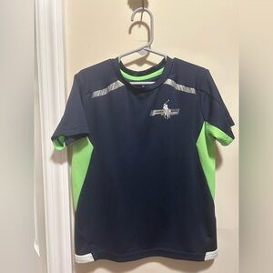 Boy's Polo Ralph Lauren Size 6 Blue & Green Short Sleeve Jersey Shirt